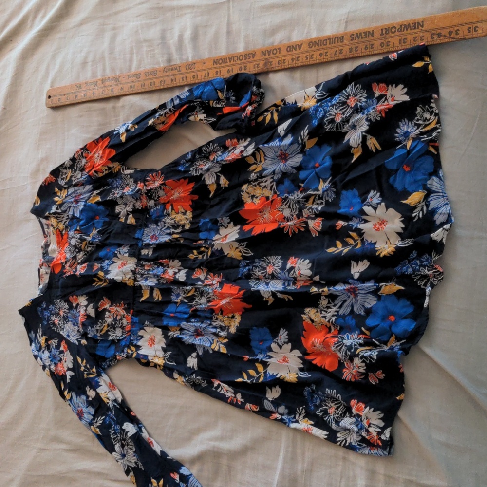 Old Navy Floral Maternity Dress Medium